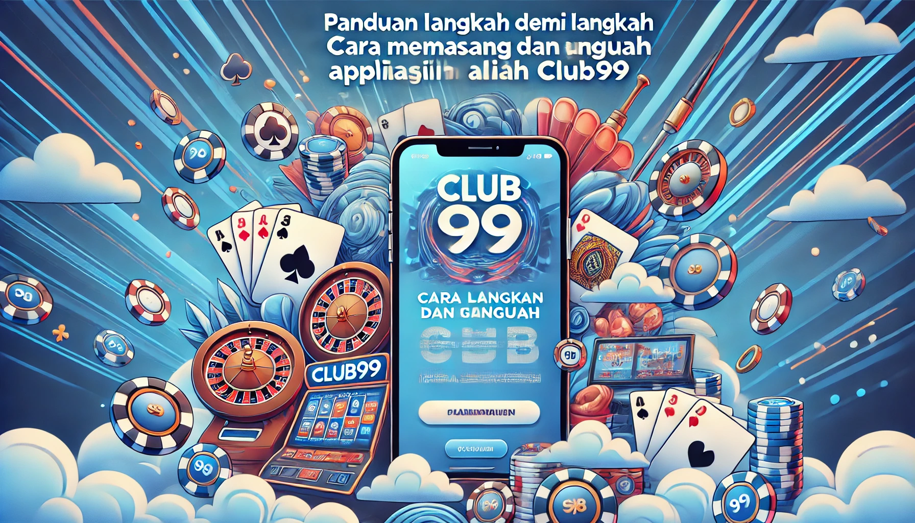 Cara Memasang dan Menggunakan Aplikasi Mudah Alih Club99 Cara Memasang dan Menggunakan Aplikasi Mudah Alih Club99