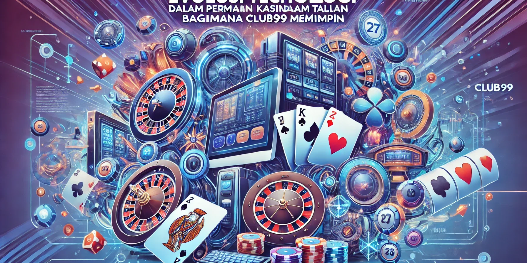 Evolusi Teknologi dalam Permainan Kasino Dalam Talian Bagaimana Club99 Memimpin