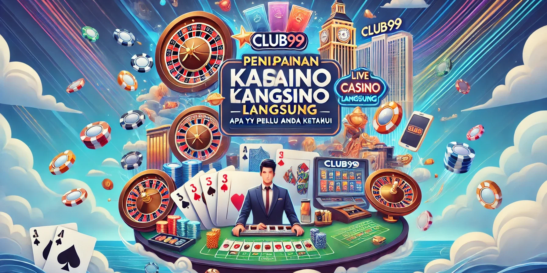 Jenis-Jenis Permainan Kasino Langsung di Club99