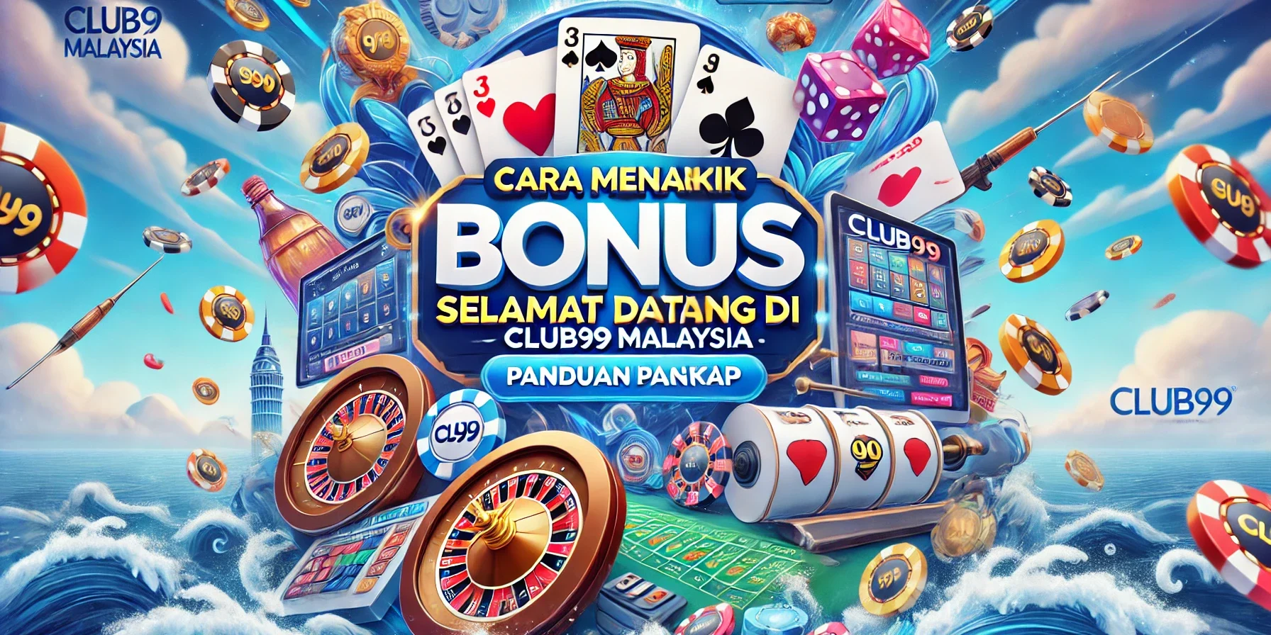 Cara Menarik Bonus Selamat Datang di Club99 Malaysia