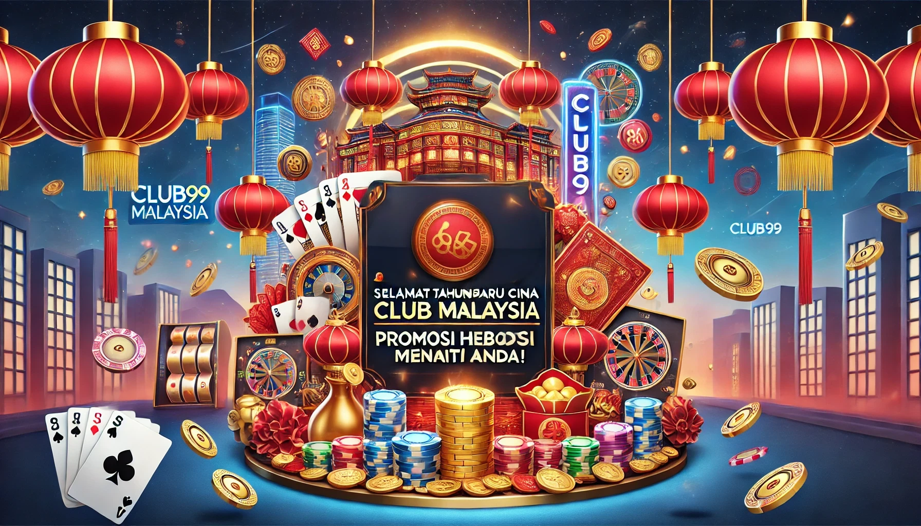 Selamat Tahun Baru Cina dari Club99 Malaysia 2025